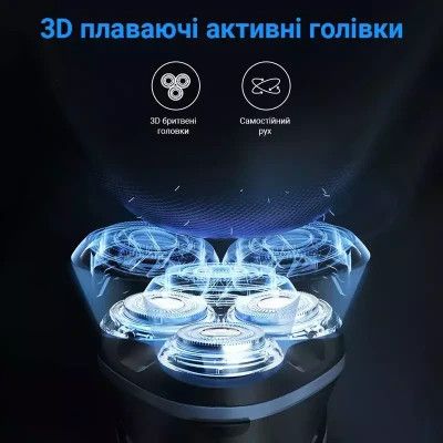 Электробритва Xiaomi BlackStone Plus | Зображення 4