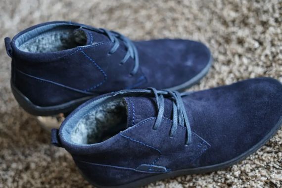 Черевики замшеві Safari сині 43 розмір | Зображення 1