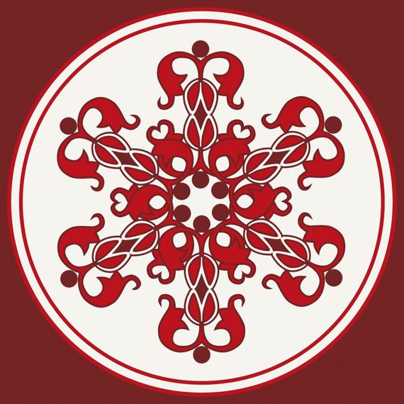 Картина за номерами "Круглий орнамент" 13043-AC 30х30 см