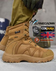 Тактичні черевики ALPINE CROWN MILITARY PHANTOM кайот ВТ0996
