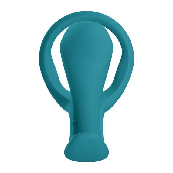 Анальна пробка з ерекційним кільцем Fun Factory BOOTIE RING Bottle Green | Зображення 2