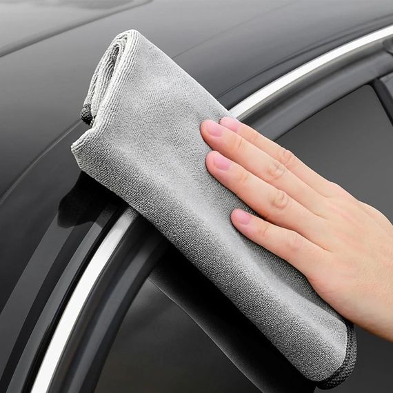 Микрофибра Baseus Easy life car washing towel (2pcs) (400*400mm) (CRXCMJ-0G) Grey | Зображення 2