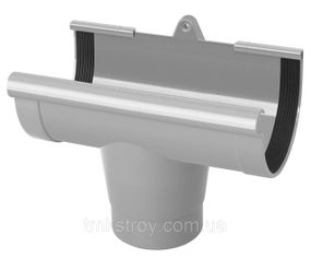 Воронка желоба. 130/100 Водосточные системы Rainway (Ренвей). серый