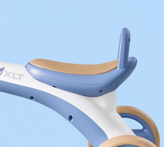 Детский велосипед трехколесный Whale XLT918 со звуковыми и световыми эффектами до 40 кг Синий 26X-54 | Зображення 5