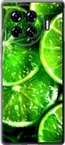 Чохол на Tecno Spark 20 Pro+ Зелені часточки лимона "852u-3663-2448"