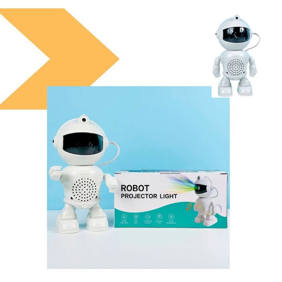 Лазерний нічник-проектор зоряного неба Астронавт з пультом XPRO XL-737 (47706-9597_347) | Зображення 1