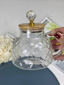 Чайник заварочный OLens Ромбус 102-977 600 мл прозрачный