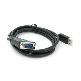 Кабель VEGGIEG V-U401, USB/RS232, PL2303 Chipset, Gray, довжина 1.5м, Box