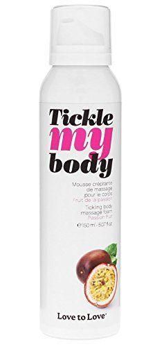 Массажная пена Love To Love TICKLE MY BODY Passion Fruit (150 мл) увлажняющая Sex Aura