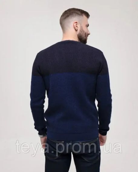 Светр колір синій розміри M, L, XL FI_009513 | Зображення 2