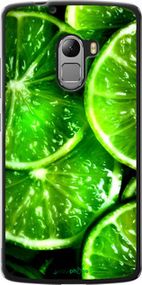 Чохол на Lenovo A7010 Зелені часточки лимона "852u-232-2448"
