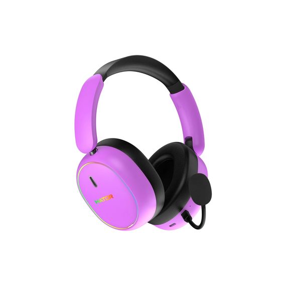 Навушники Hator Phoenix 2 Wireless Hi-Res SyncHUB Cyber Violet (ESH42) | Зображення 4
