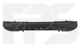 Задний бампер Citroen Berlingo / Peugeot Partner 08-12 без отв. под п/троник, с отв. под накладку (FPS) 7410GE