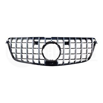 Решітка радіатора Mercedes Benz W166 11-14 ((хром/чорн.), 130 8844