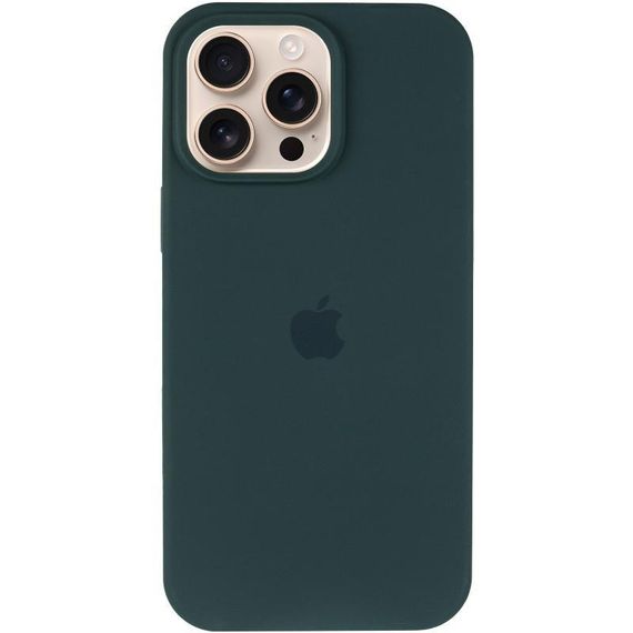 Чохол Silicone Case Full Protective (AA) для Apple iPhone 14 Pro (6.1") Зелений / Forest green | Зображення 1