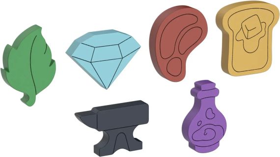 Жетоны для игры Мастера Пламени | Зображення 1