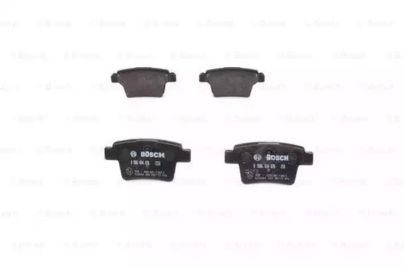 Колодки гальмівні дискові FORD Mondeo [GE] 07, BOSCH (0986494076) | Зображення 2