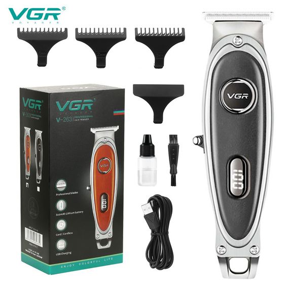 Триммер VGR V-263 BLACK. OR-117 Цвет: черный