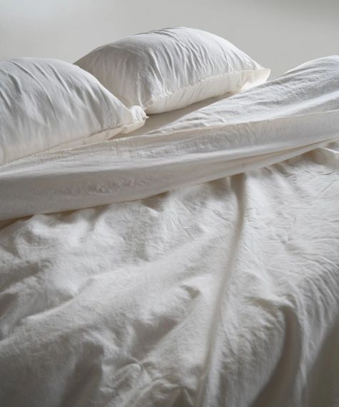 Постельное белье Limasso Stonewashed Ranforce 160 х 220 см Snow White | Зображення 3