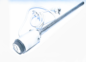 Тэн для радиатора 1200W с резьбой 1"и терморегулятором  (Украина)
