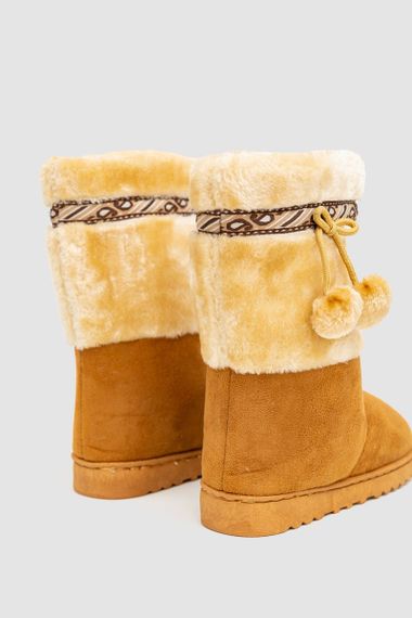 Уггі жіночі, колір бежевий, 131R152626 | Зображення 3