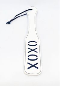 Шлепалка белая овальная OXOX PADDLE 31,5 см sexstyle