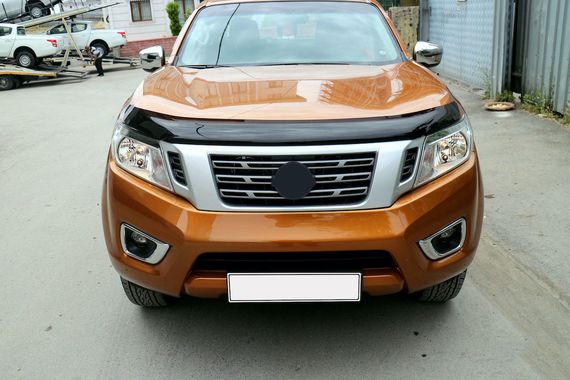 Дефлектор капота (EuroCap) для Nissan Navara/NP300 2016-2024 | Зображення 5