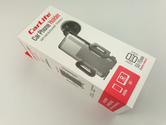 Тримач телефона на лобове скло, Carlife (PH602) універсальний | Зображення 2