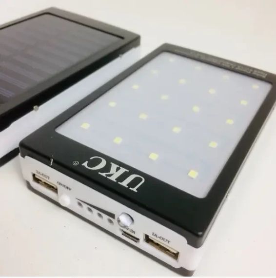 Мобільна зарядка POWER BANK Metal+LED Solar 90000mah | Зображення 3