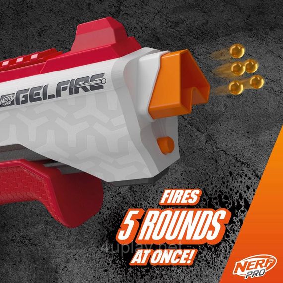 Бластер NERF Gelfire Raid Blaster Дробовик Нерф Про Гельфайр Рейд кульки орбізи Оригінал Hasbro | Зображення 8
