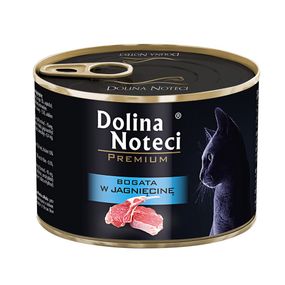 Вологий корм для котів з ягнятком Dolina Noteci Premium Cat Lamb, 185 гр
