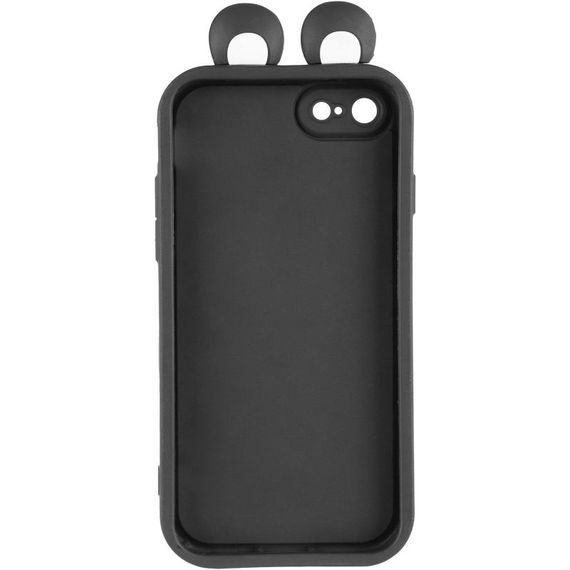 Чехол TPU Toys Case with Ears для Apple iPhone 7 / 8 / SE (2020) / SE (2022) (4.7") Black | Зображення 2