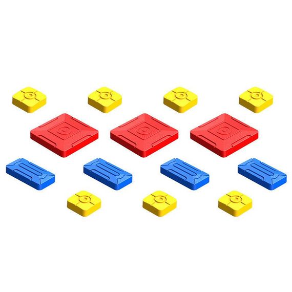 Портативная интерактивная игра Ummi 11844 Sliding Puzzle Colorful | Зображення 4