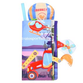 Розвиваюча книжка-шуршалка 668-230(Trainsportation) англійські слова