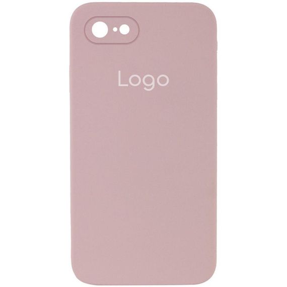 Чохол Silicone Case Square з повним захистом камери для iPhone 7/8/SE 2020 Колір 70.Deep Navy