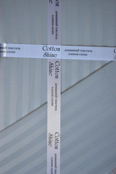 Постельное белье Cotton Shine Stripe Satin 200х220 A.Gri | Зображення 1