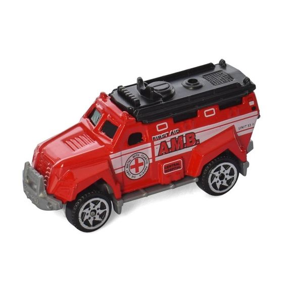 Машина детская "Пожарная спецтехника" 7630-2, 1:64