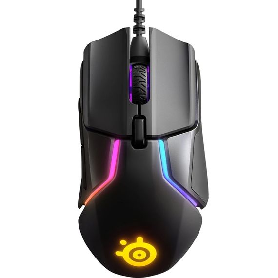 Мишка SteelSeries Rival 600, RGB, 12000dpi., 7кн., Dual Sensor, чорна | Зображення 2