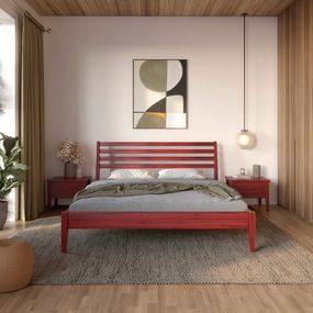 Односпальне ліжко Mebigrand Челсі Махонь 70х200 см