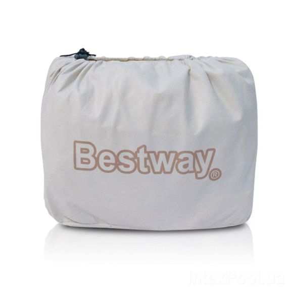 Надувная кровать Bestway 67692, 203 x 193 x 56, со встроенным электронасосом | Зображення 1