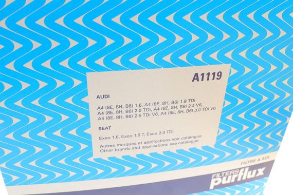 Фільтр повітряний Audi A4 A1119 | Зображення 3