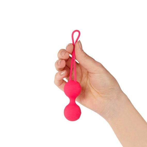 Вагинальные шарики Lusty Lady CUPE, розовые Sex Aura | Зображення 1