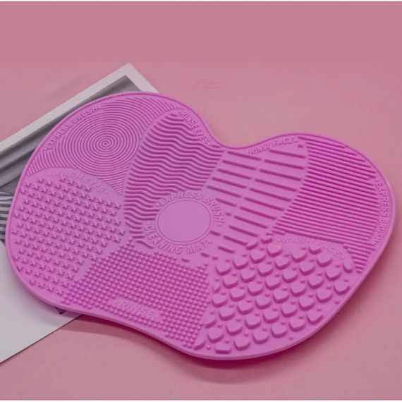 Коврик для мытья косметических кисточек Brush Spa | Силиконовый коврик для очистки кистей | Зображення 4