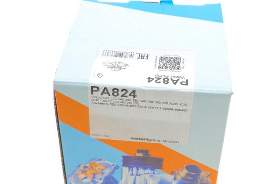 Помпа воды Volvo С30 70 S40 60 80 V50 60 70 XC60 70 90 2.0 2.4D 2.8-3.0 02- 19z  R B  7 лоп  PA824 | Зображення 6