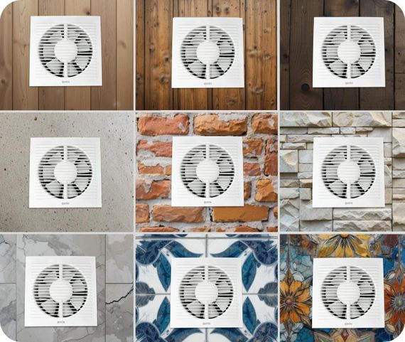 Вытяжной вентилятор 150 мм с таймером, встроенная тихая вытяжка для ванной, кухни, туалета для удаления влаги | Зображення 8