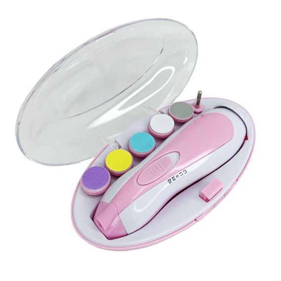 Дитячий електричний тример для нігтів MGZ-0720(Pink) | Зображення 1