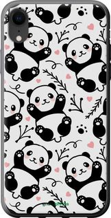 Чохол на iPhone XR Панди "4318u-1560-2448"