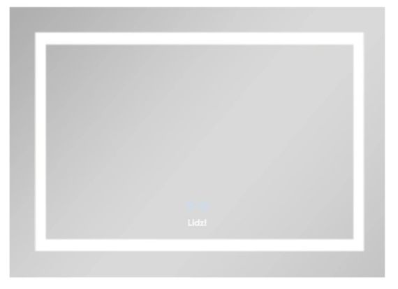 Дзеркало Lidz Kubis (KU1) прямокутне, з LED-підсвічуванням Touch, антизапотіванням, димером, регулюванням яскравості LD78LF9047400 | Зображення 3