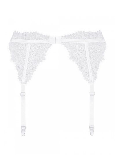Пояс для чулок Bianelle pas do pończoch biały S/M sexstyle | Зображення 5