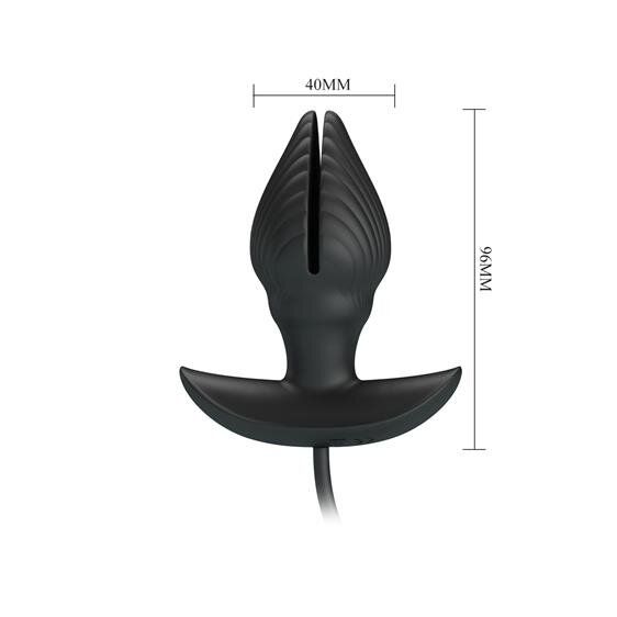 Анальна пробка - Pretty Love Manson Anal Plug Black | Зображення 2